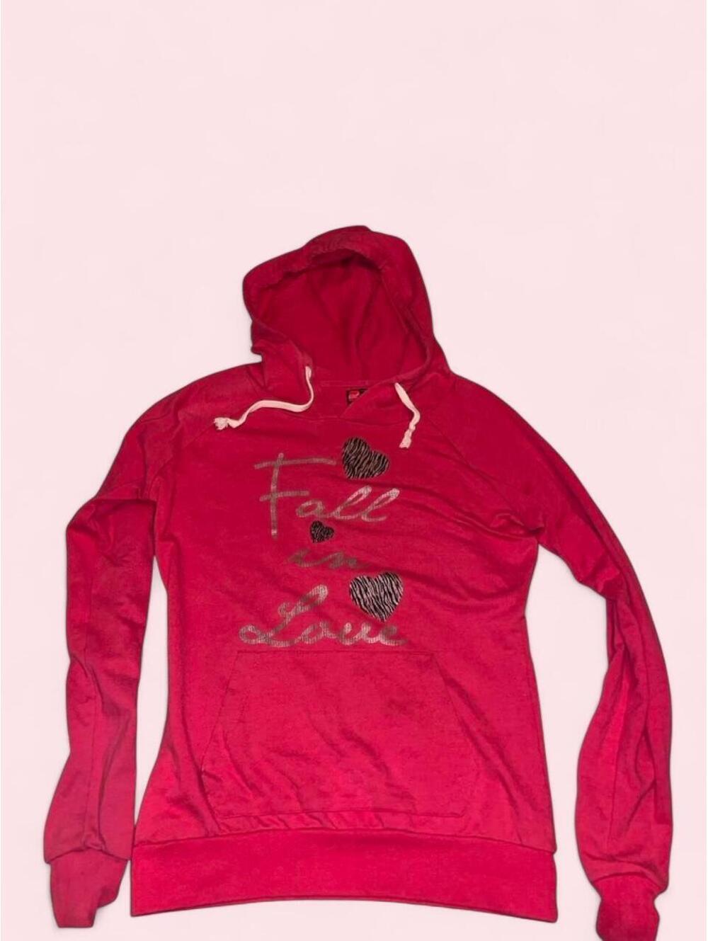 Say What? Women's Red and Pink Hoody